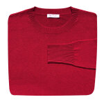 Pull parfait en cachemire col rond taille unique - rouge Pull parfait en cachemire col rond taille unique - rouge