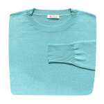 Pull parfait en cachemire col rond taille unique - turquoise Pull parfait en cachemire col rond taille unique - turquoise