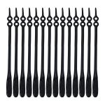 14pcs lacets a double trou lacets elastiques en silicone lacets a cravate gratuits 14pcs lacets a double trou lacets elastiques en silicone lacets a cravate gratuits