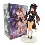 19 cm genshin impact game hu tao figure d'anime genshin impact klee figurine d'action paimon figurine ...