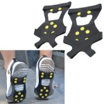 1paire couvre - chaussures 10 dents crampons anti - drapant glace poignes de neige extrieure(m)