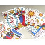22 arcanes de l'ancien tarot de marseille de nicolas conver (jeu de cartes divinatoires de voyante de ...