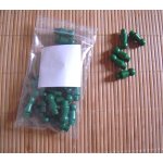 27 pions en bois couleur vert pour jeux solitaire ou autres