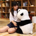 60cm panda gant en peluche, peluche, poupe animal, oreiller doux, poupes