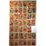 Ancien jeu de 7 familles - terroir - rouget - roulotte - bmol - petisal - bougna - amidon