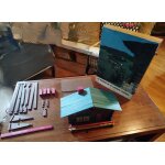 Ancien jeu de construction en bois  ; refuge de la grande corde  ; de chez la hotte aux jouets de henri ...