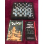 Ancien jeu d'�chec novag allegro 4 avec deux livres pour apprendre a jouer