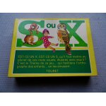Ancien jeu educatif d'orthographe touret : pluriel s ou x Ancien jeu educatif d'orthographe touret : pluriel s ou x