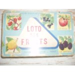 Ancien jeu loto des fruits