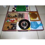 Ancienne grande mallette de jeu de socit des annes 60