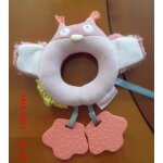 Anneau - hochet chouette mademoiselle et ribambelle - moulin roty