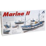 Artesana latina 20506 maquette bateau de pche en bois thonier de la cte cantabrique marina ii echelle ...