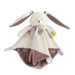 Babynat doudou lapin 25cm - gris