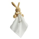 Babynat - doudou lapin beige marron naturel 15cms