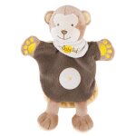Babynat - doudou marionnette savane harry le singe marron bn908