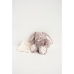 Babynat - doudou pantin avec doudou lapin reglisse 15cms bn0304