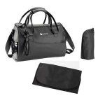 Badabulle sac a langer glossy elgant noir b043011