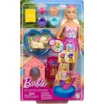 Barbie - coffret piscine des chiots avec poup�e