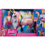 Barbie dreamtopia licorne rose lumi�res magiques avec crini�re arc - en - ciel sons et lumi�res