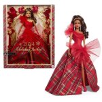 Barbie signature poup�e barbie joyeux noel chatain hrm63