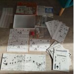 Boite de jeu educatif pedagogique vintage : le monde sonore de claire & adrien : boite fernand nathan ...