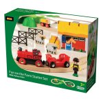 Brio 33043 circuit en bois avec locomotive a pile