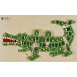 Bsm jouet d'encastrement abc l'alligator