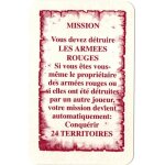 Carte vous devez dtruire les armes rouges pour completer votre jeu risk la conqute du monde.