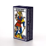 Cartomancie tarot de marseille, 78 cartes - etui carton, version française - avec notice Cartomancie tarot de marseille, 78 cartes - etui carton, version française - avec notice