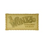 Charlie et la chocolaterie - r�plique mini golden ticket (plaqu� or)