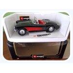 Chevrolet corvette ( 1957 ) couleur noire - métal 1 / 18ème burago made in italie - burago Chevrolet corvette ( 1957 ) couleur noire - métal 1 / 18ème burago made in italie - burago