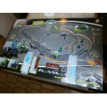 Circuit officiel kawasaki motorsport motor & co 2 voitures et 2 quads 315cm de pistes circuit a piles ...