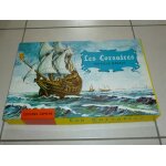 Les corsaires jeu de bataille navale de capiepa 1 ere generation vintage