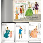 Les costumes a travers l'histoire , jeu des familles anciens , fernand nathan