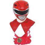 Diamond select - mighty morphin power rangers l3d red ranger 1 / 2 scale bust []
