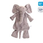 Difrax elphant elliot peluche plate soft gris