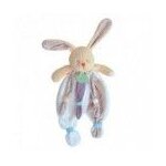 Doudou babynat lapin beige plat - poupi