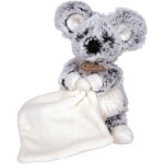Doudou babynat souris flocons noir et mouchoir blanc 17cms bn050 Doudou babynat souris flocons noir et mouchoir blanc 17cms bn050