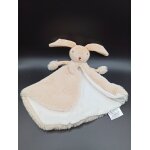 Doudou cape marionnette valentin le lapin beige