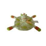 Doudou cheval plat vert parfait etat kimbaloo la halle