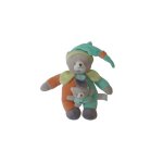 Doudou collector chat pche menthe avec bote a musique - doudou et compagnie