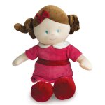 Doudou et compagnie les demoiselles de doudou - poupe xxl mlle framboise