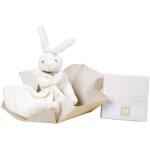 Doudou et compagnie lapin mouchoir bote fleur