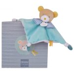 Doudou et compagnie ma� l'ours doudou carr� (1 doudou + 1 bo�te)