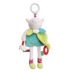 Doudou doudou et compagnie magic renard pantin d'eveil orange et vert dentition. . .