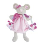 Doudou et compagnie marionnette - souris pearly Doudou et compagnie marionnette - souris pearly