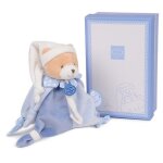 Doudou et compagnie petit chou doudou attache - sucette bleu