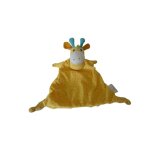 Doudou girafe plat comme neuf babou