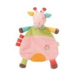 Doudou girafe plat babysun / baby sun anneau dentition multicolore Doudou girafe plat babysun / baby sun anneau dentition multicolore