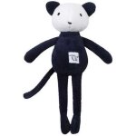 Doudou grain de ble chat ours bleu marine 24cms